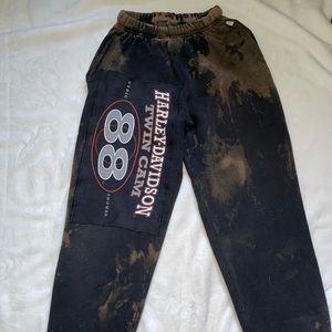 Custom Harley Davidson sweatpants